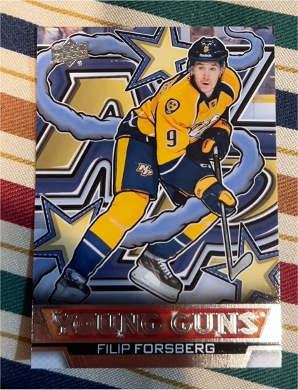 2024-25 Upper Deck Series 2 #451 Filip Forsberg Young Guns Renewed — front