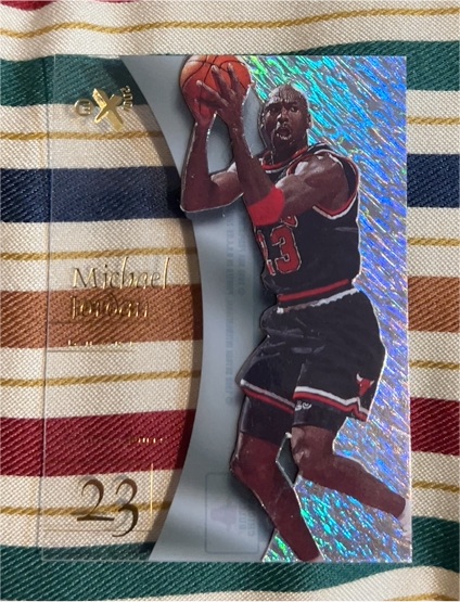 1998 Skybox EX 2000 #9 Michael Jordan — front