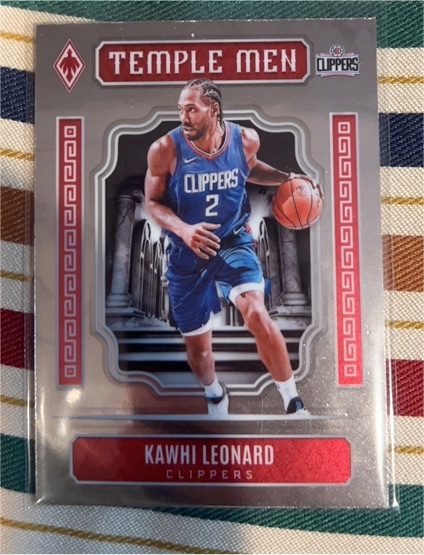 2023-24 Panini Phoenix #12 Kawhi Leonard Temple Men — front