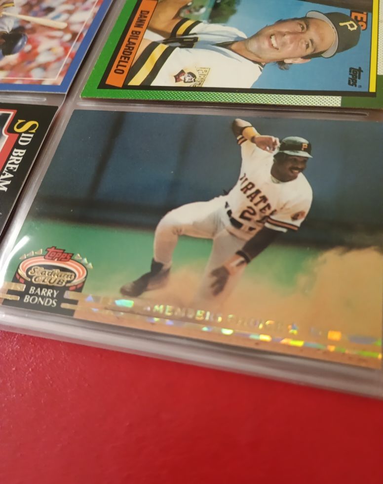 1992 Topps Stadium Club Members Choice #604 Barry Bonds — front