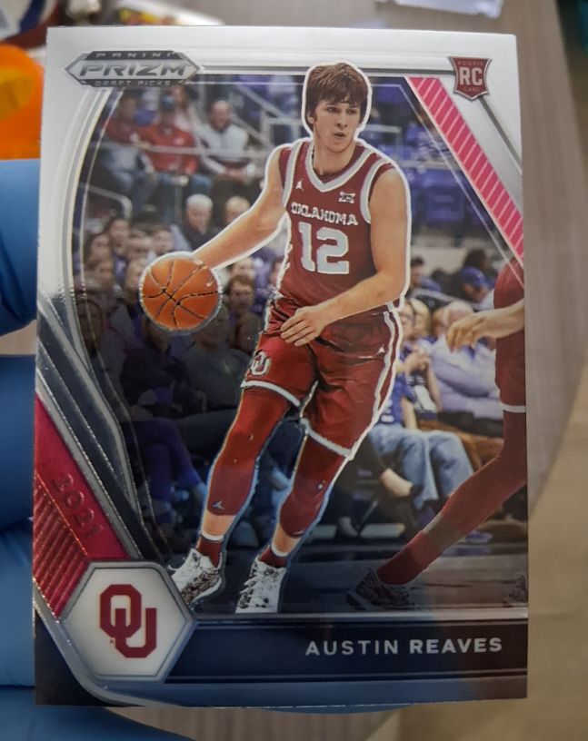 2021 Panini Prizm Draft Picks #49 Austin Reaves Rookie — front