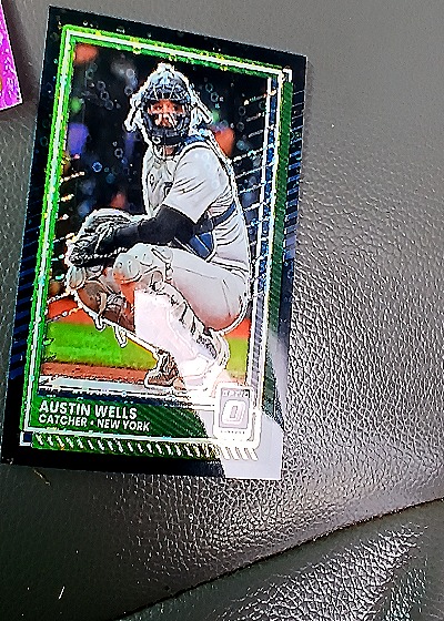 2025 Donruss Optic #35 Austin Wells — front