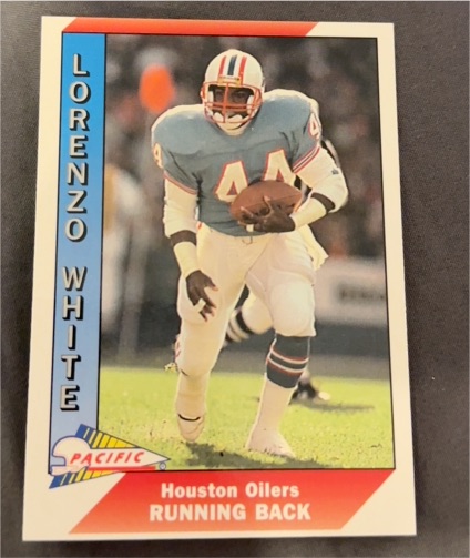 1991 Pacific #185 Lorenzo White — front