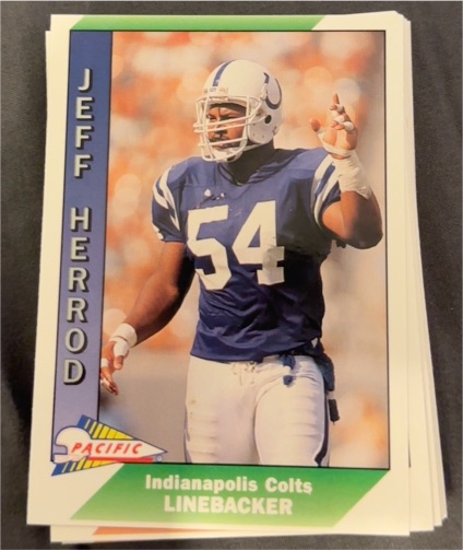 1991 Pacific #195 Jeff Herrod — front