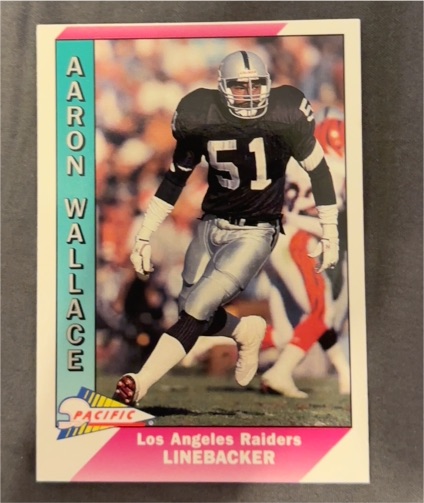 1991 Pacific #242 Aaron Wallace — front