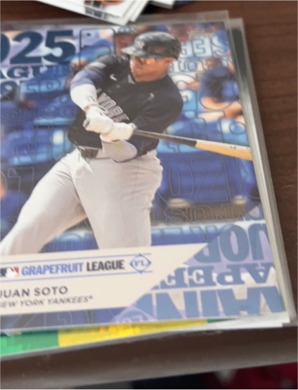 2025 Topps Series 1 #TG-22 Juan Soto Grapefruit League — front