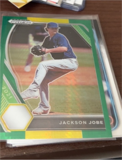 2021 Panini Prizm Draft Picks #PDP3 Jackson Jobe — front