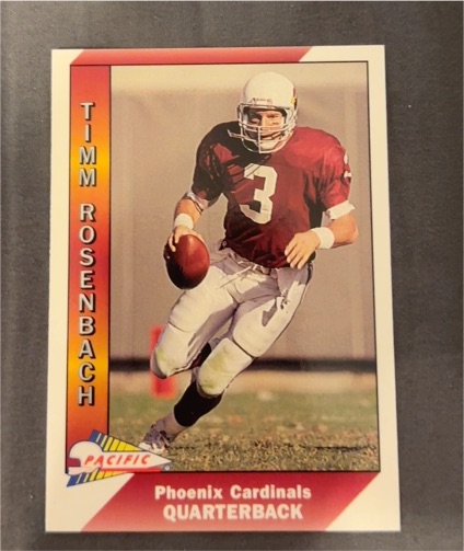 1991 Pacific #3 Timm Rosenbach — front