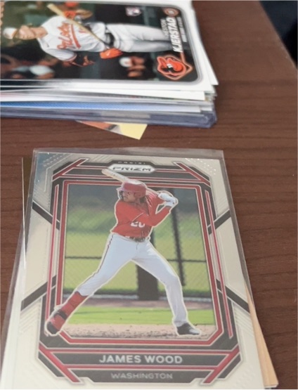 2023 Panini Prizm #47 James Wood — front