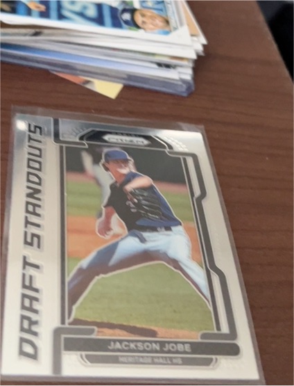 2021 Panini Prizm Draft Picks Draft Standouts #DS-JJ Jackson Jobe — front
