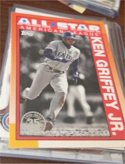 2025 Topps Series 2 #90AS-34 Ken Griffey Jr. 1990 All-Star Insert — front