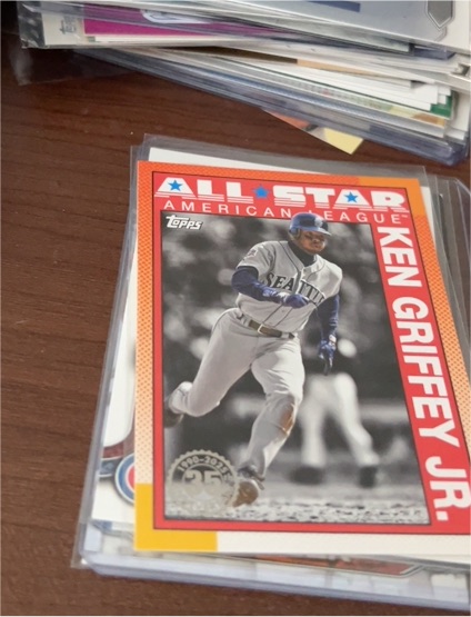 2025 Topps Series 2 #90AS-34 Ken Griffey Jr. 1990 All-Star Insert — front
