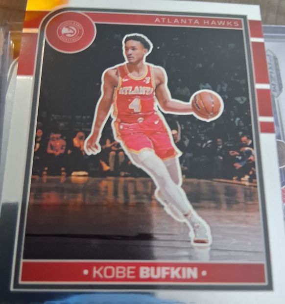 2024-25 Panini NBA Hoops #87 Kobe Bufkin — front