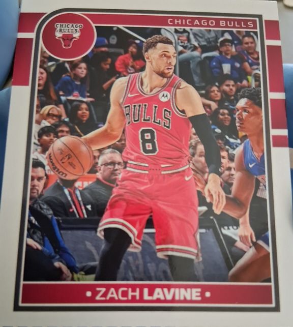 2024-25 Panini Hoops #155 Zach LaVine — front