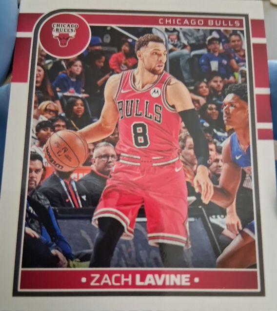 2024-25 Panini NBA Hoops #155 Zach LaVine — front