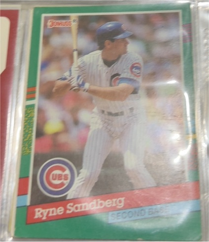 1991 Donruss #504 Ryne Sandberg — front