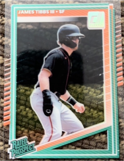 2025 Donruss #187 James Tibbs III — front