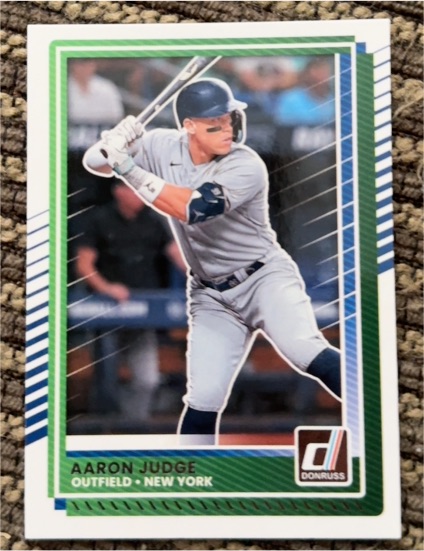 2025 Donruss #50 Aaron Judge — front