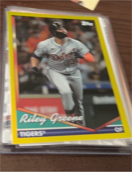 2024 Topps Archives #206 Riley Greene — front