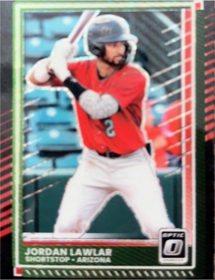 2025 Donruss Optic #70 Jordan Lawlar — front