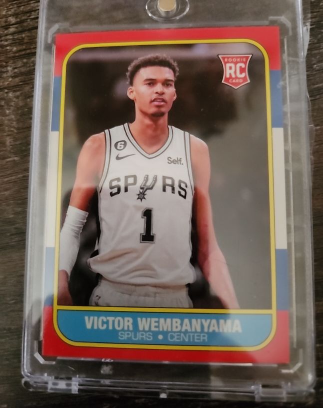 2023 Fleer 1986 Redesign #RC Victor Wembanyama — front