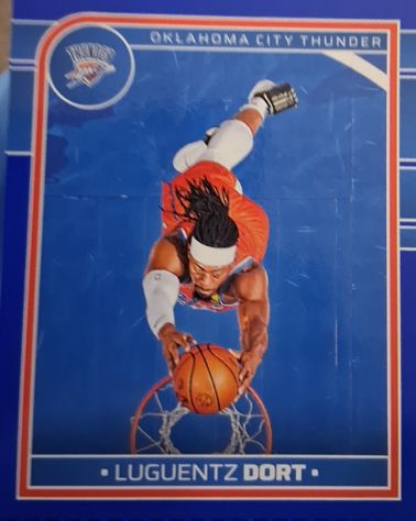 2024-25 Panini NBA Hoops #219 Luguentz Dort — front