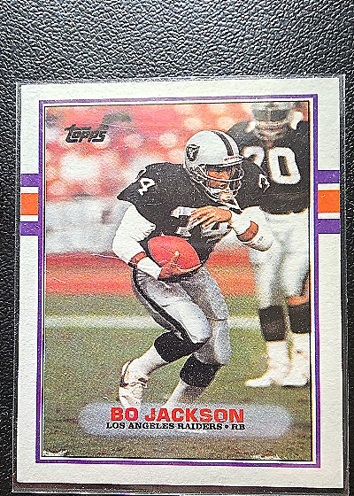 1989 Topps #269 Bo Jackson — front