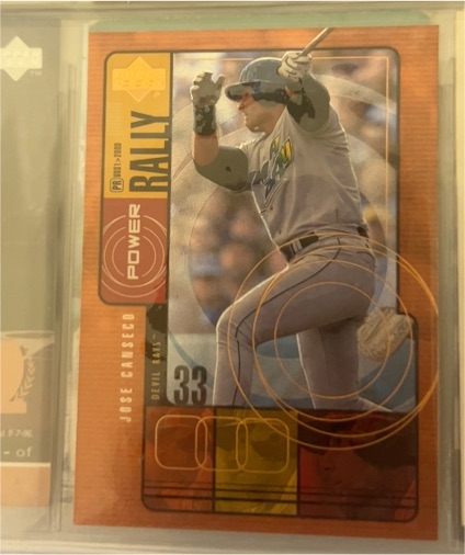 2000 Upper Deck #P4 Jose Canseco Power Rally — front
