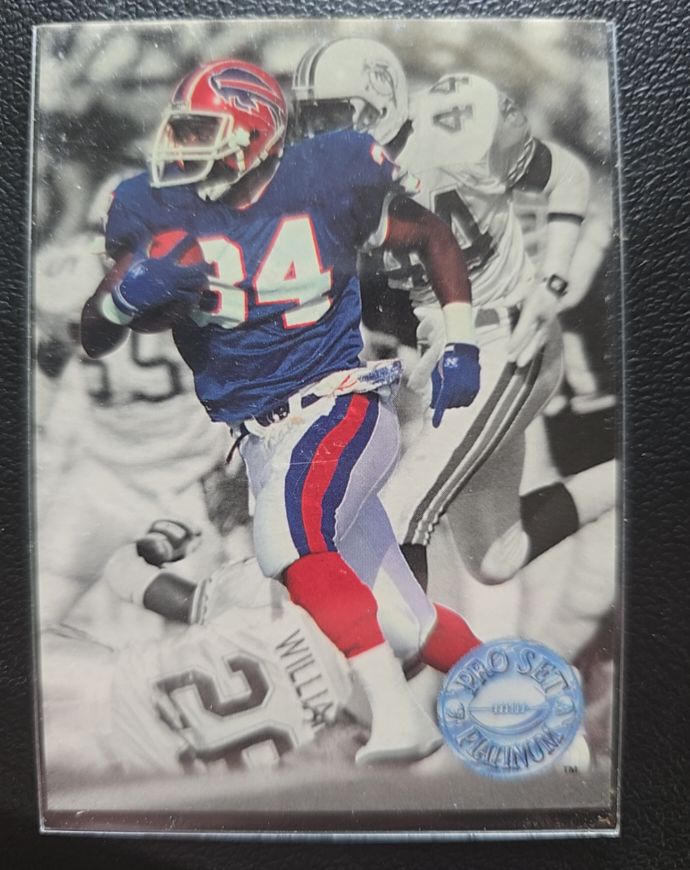 1991 Pro Set Platinum #5 Thurman Thomas — front