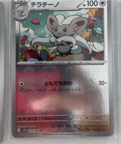 2025 Pokémon SV11B #078 Cinccino — front