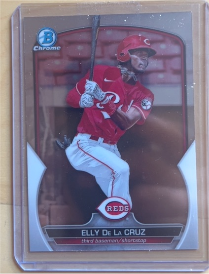 2023 Bowman Chrome #BCP-65 Elly De La Cruz — front