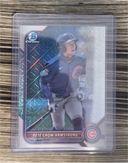 2022 Bowman Chrome #BCP-198 Pete Crow-Armstrong — front