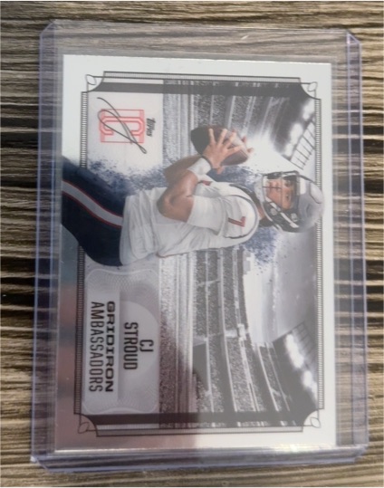 2024 Topps Signature Class #GA-13 CJ Stroud Gridiron Ambassadors — front
