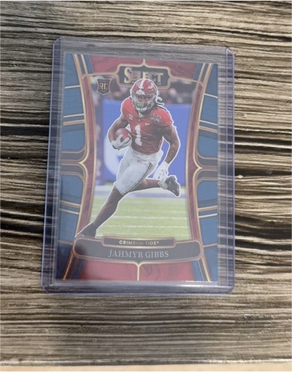 2023 Panini Select Draft Picks #10 Jahmyr Gibbs — front