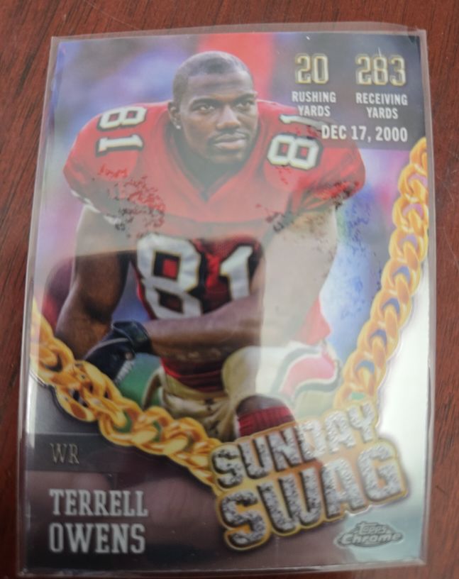 2024 Topps Chrome #SS-17 Terrell Owens Sunday Swag — front