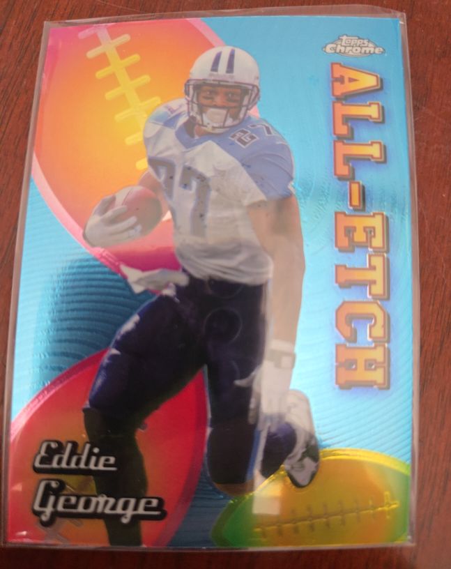 2024 Topps Chrome #CAE-EG Eddie George All-Etch — front