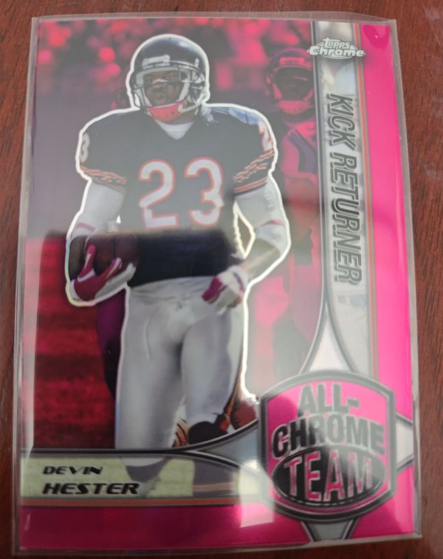 2024 Topps Chrome #ACT-25 Devin Hester All Chrome Team — front