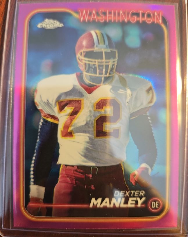 2024 Topps Chrome #199 Dexter Manley — front