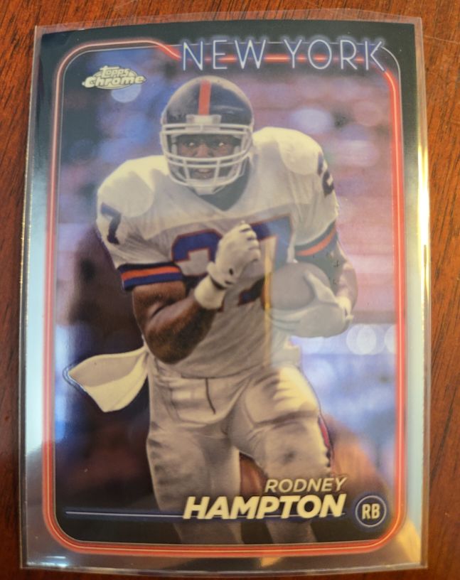 2024 Topps Chrome #144 Rodney Hampton — front