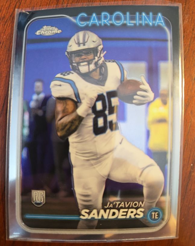 2024 Topps Chrome #223 Ja'Tavion Sanders — front