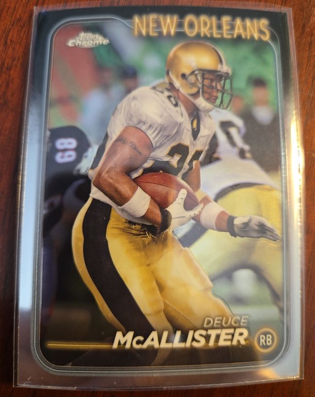 2024 Topps Chrome #136 Deuce McAllister — front
