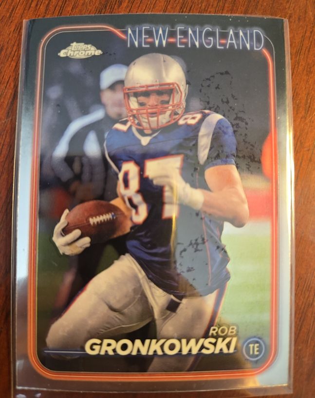2024 Topps Chrome #121 Rob Gronkowski — front