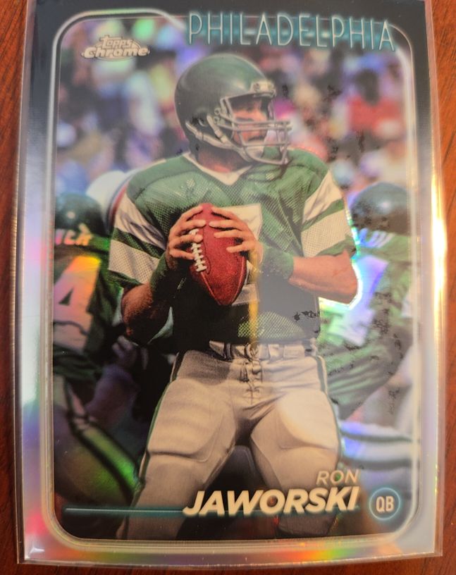 2024 Topps Chrome #158 Ron Jaworski — front