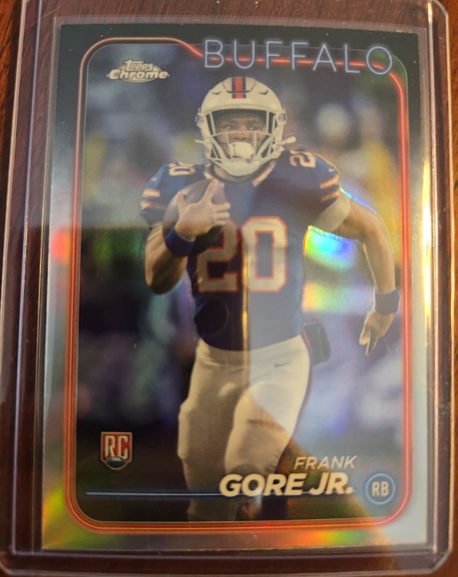 2024 Topps Chrome #260 Frank Gore Jr. — front