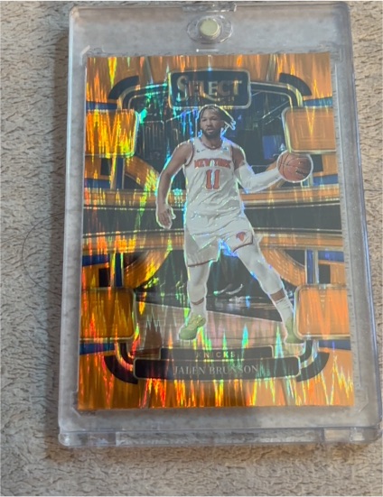 2023-24 Panini Select #7 Jalen Brunson — front