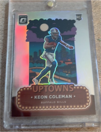 2024 Panini Donruss Optic Uptowns #15 Keon Coleman — front