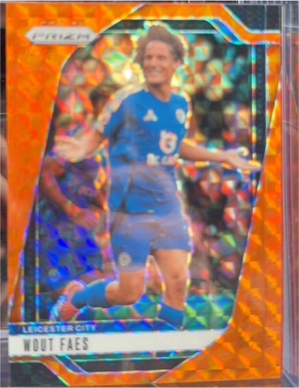 2024-25 Panini Prizm Premier League #266 Wout Faes — front