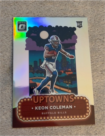 2024 Panini Donruss Optic Uptowns #15 Keon Coleman — front