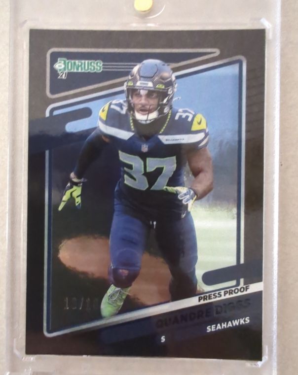 2021 Donruss #37 Quandre Diggs — front