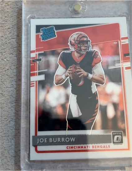2020 Panini Donruss Optic #151 Joe Burrow Rated Rookie — front